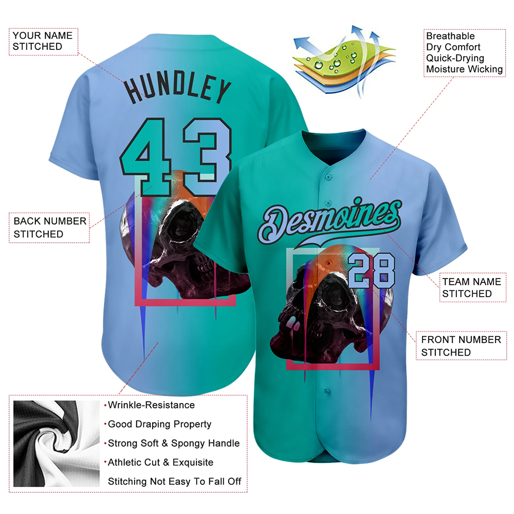 Sublimation Baseball Uniform Jersey Shirts